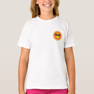 Snyggt Solsken Ansikte Barn T Shirt