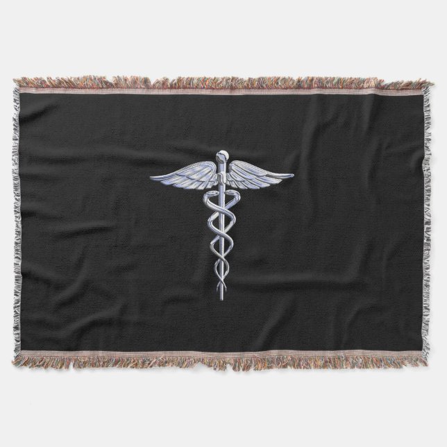 Snyggt som Caduceus Medical Symbol Mysfilt (Framsidan)