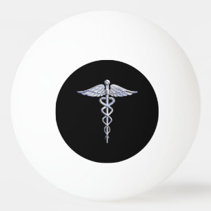 Snyggt som Caduceus Medical Symbol Pingisboll