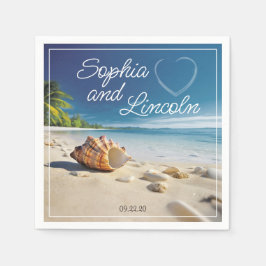 Snyggt sommaren Bröllop Pappersservett