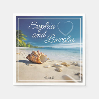 Snyggt sommaren Bröllop Pappersservett