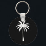 Snyggt sommarlov solnedgång strand palmer nyckelring<br><div class="desc">Snyggt sommarlov solnedgång strand palmer</div>
