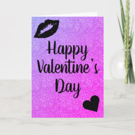 Snyggt söt Alla hjärtans dagskort Kort