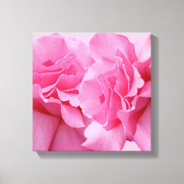 Snyggt söt rosa ros moderna blommigt bra konst canvastryck