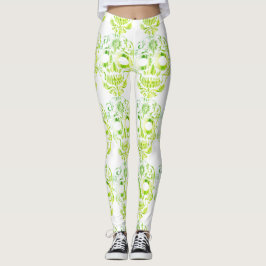 Snyggt söt skallbensin leggings