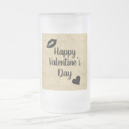 Snyggt söt Valentine Day glass mugg