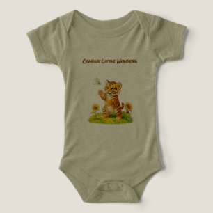Snyggt Sött Tiger Djur T Shirt