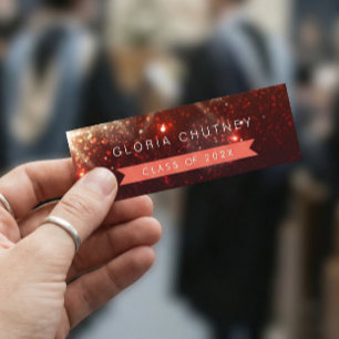 Snyggt Sparkles-kortet Student Studenten Namn