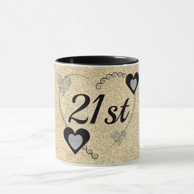 Snyggt speciell födelsedag mugg 21:a (Center)