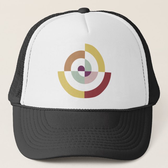 Snyggt Spiral design Keps (Framsida)