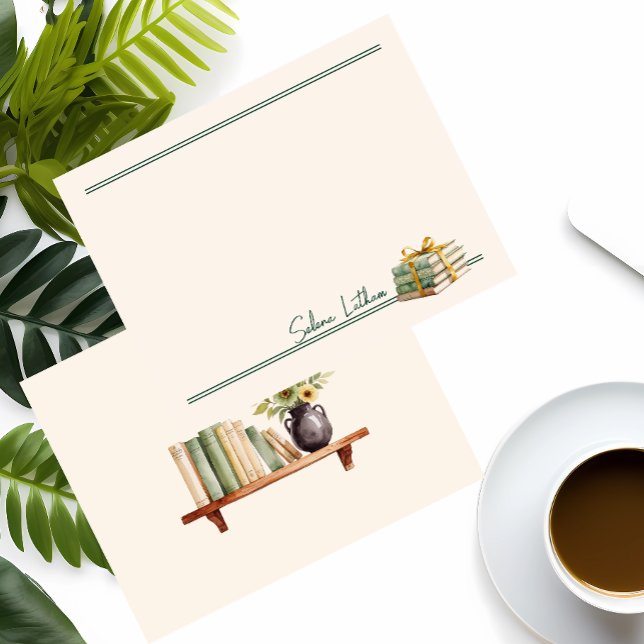 Snyggt Staplad platt Bokar för flera ändamål Anteckningskort (Skapare uppladdad)