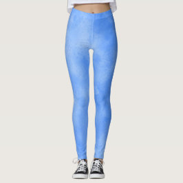 Snyggt Storm moln, effekt Blue Frosty Leggings