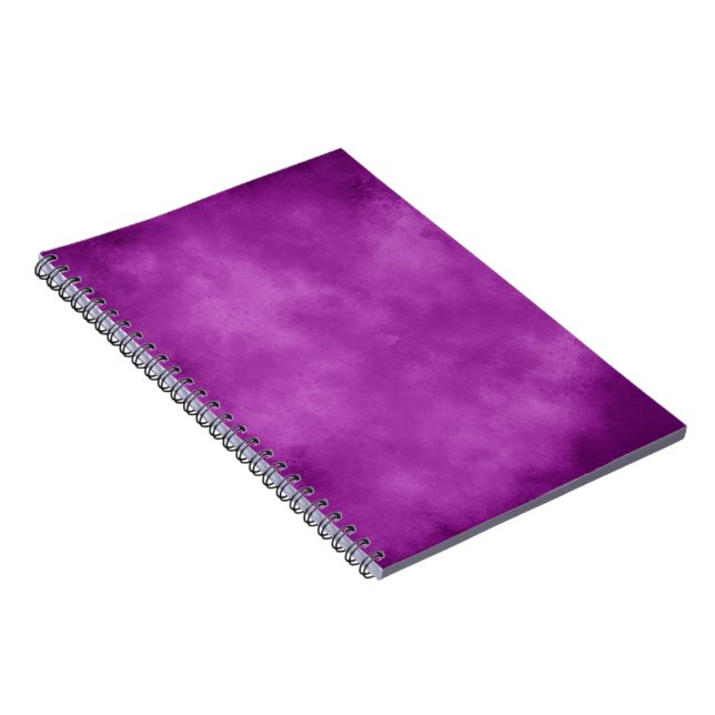 Snyggt Storm molneffekt mönster violet Anteckningsbok (Högra Sidan)