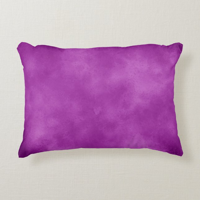 Snyggt Storm molneffekt mönster violet Prydnadskudde (Framsidan)