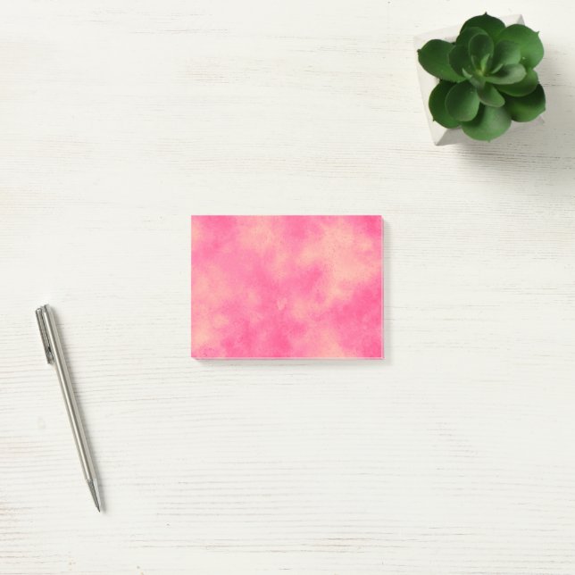 Snyggt Storm molneffekt, rosa Post-it Block (Kontor)