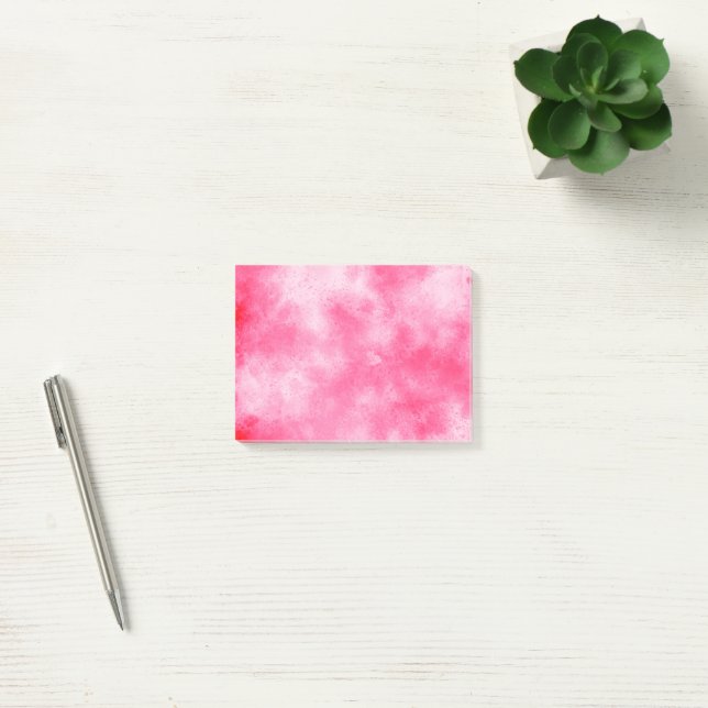 Snyggt Storm molneffekt, rosa Post-it Block (Kontor)