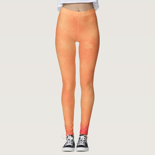 Snyggt Storm molneffekt Tropiskt Leggings (Framsida)