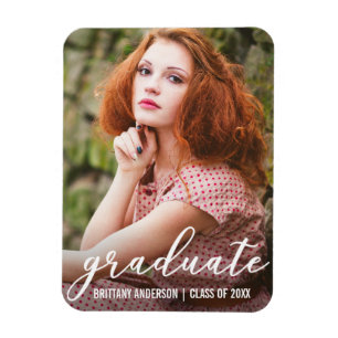 Snyggt Studenten fotomeddelande Magnet