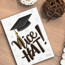 Snyggt Studenten-kort för Roligt i Tassel Kort