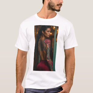 Snyggt Tattoo Design T-shirt" T Shirt