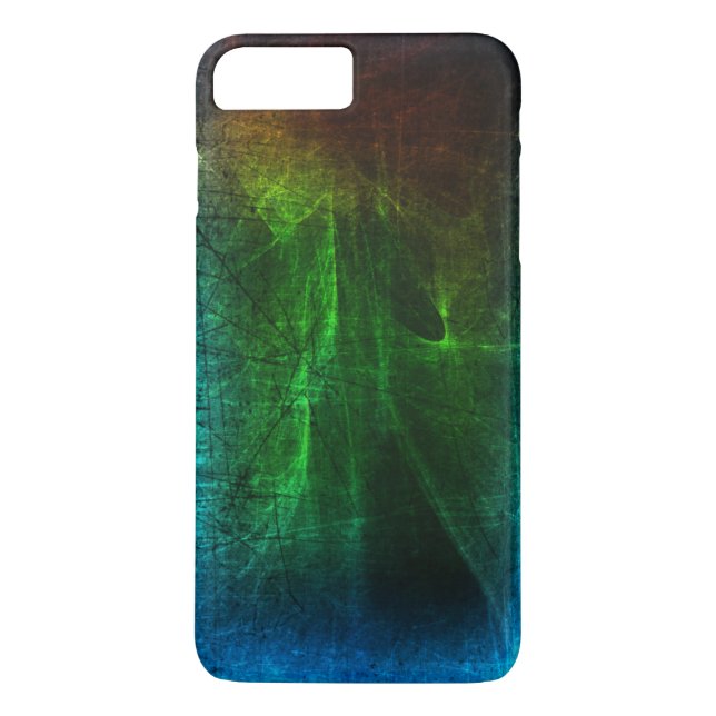Snyggt telefonfodral med neonfärger Case-Mate iPhone skal (Baksida)