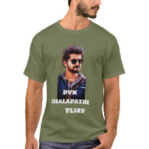 Snyggt Thalapathy Vijay T-Shirt | DVK-design