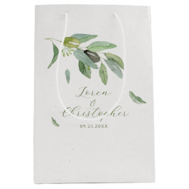 Snyggt Toscanas vattenfärg Olive Löv Gren