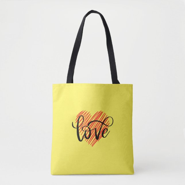 Snyggt Tote Bag-design för Tillfälle på Zazzle Tygkasse (Framsida)