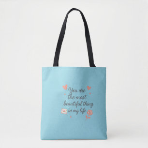 Snyggt Tote Bag Gift - Anpassningsbar och miljövän Tygkasse