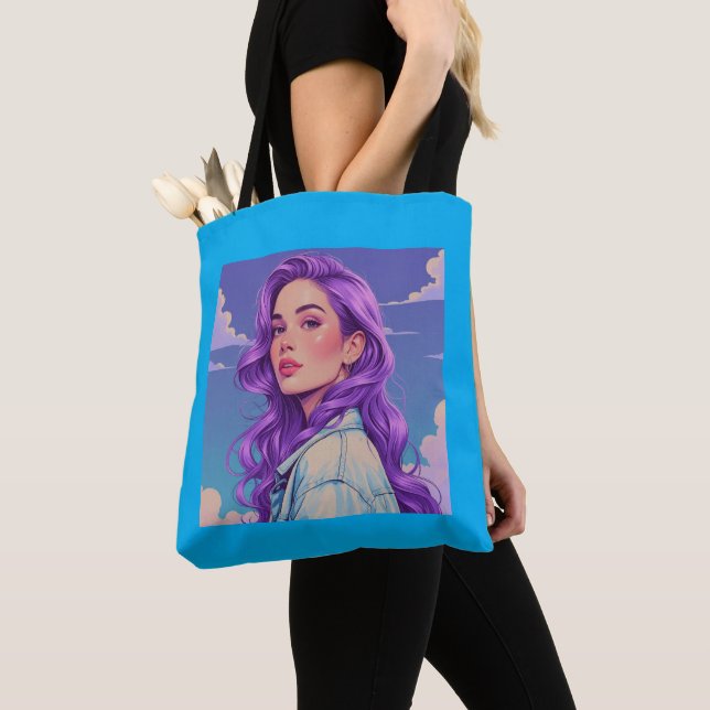 Snyggt Tote Bag - Perfekt Gift for Women Tygkasse (Närbild)