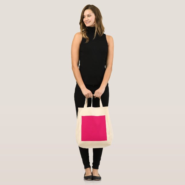Snyggt Tote bags | Rosa, Rand och feminist Tygkasse (Fram (modell))