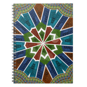 Snyggt Trendig - asiatisk textdesign Anteckningsbok