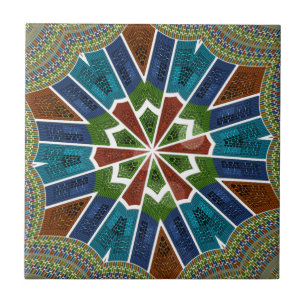 Snyggt Trendig - asiatisk textdesign Kakelplatta