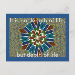 Snyggt Trendig - asiatisk textdesign Vykort