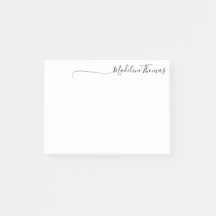 Snyggt Trendig Calligraphy Namn Black