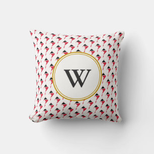 Snyggt TRINIDAD & TOBAGO Blsed Nation Monogram Kudde