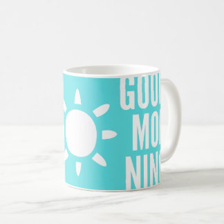 Snyggt Turcos Blue Bra Morgon Sol Tea Kaffemugg