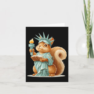 Snyggt Usa Liberty Squirrel Kostym För Vuxna Och Kort