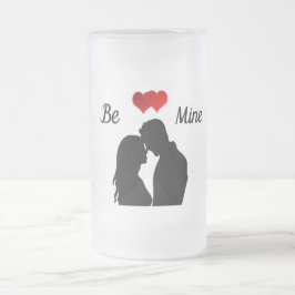 Snyggt valentineser är mugg av gruvglas