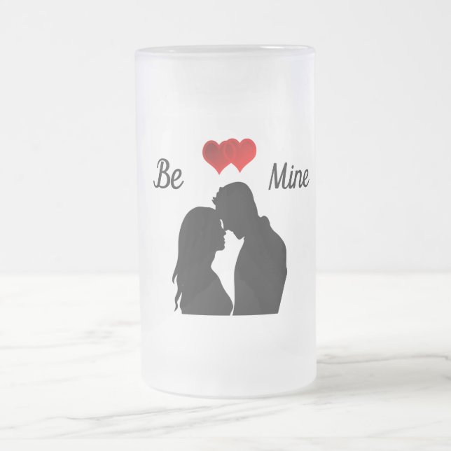 Snyggt valentineser är mugg av gruvglas (Center)