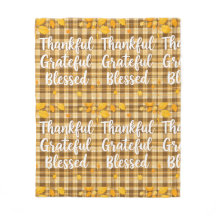 Snyggt välsignad, tacksam och tacksam Thanksgiving