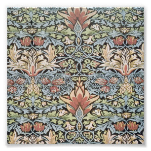 Snyggt verk av William Morris, Art nouveau, Beaut Fototryck