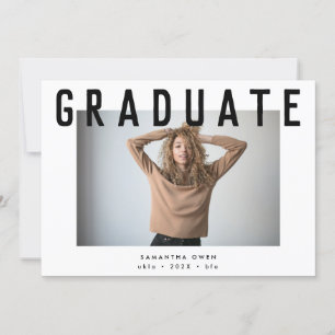 snyggt voguish ultra chic Smart grad-fotoannoun Meddelande