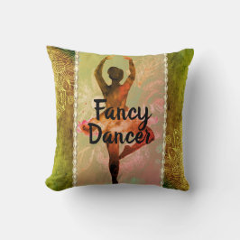 Snyggt Watercolor Ballerina Finare Dancer Kudde