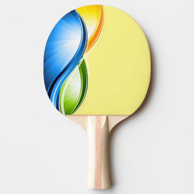 Snyggt Watercolor PingPong Paddles for Game Night Pingisracket (Framsidan)
