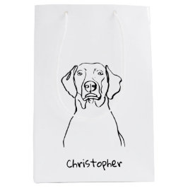 Snyggt Weimaraner: Din text, Stil