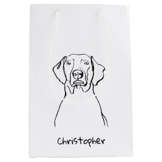 Snyggt Weimaraner: Din text, Stil