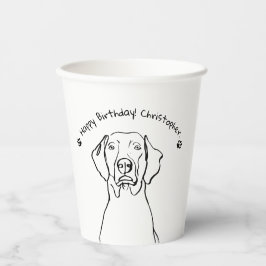 Snyggt Weimaraner: Din text, Stil