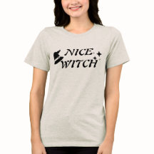 Snyggt Witch T-Shirt, Shirt för Halloween