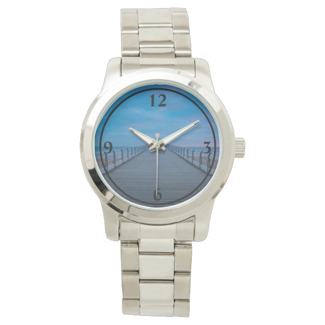 Snyggt Wrist E-Watch | Modern digital tidsenhet Armbandsur (Framsida)